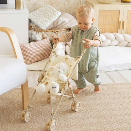 Turbulette à pieds bébé #a0b5a5+#e0cda9 4 - vertbaudet enfant 