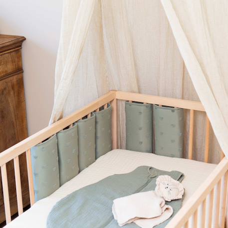 Ciel de lit pour bébé #9e724c+#b27068+#e0cda9+Azul 10 - vertbaudet enfant 
