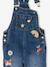 Salopette fille large en denim bleu moyen+denim black+denim gris+stone 3 - vertbaudet enfant 