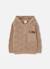 Pull garçon à capuche et patches Marron 2 - vertbaudet enfant 