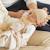 Doudou en mousseline de coton #cce8d2+#e0cda9 7 - vertbaudet enfant 