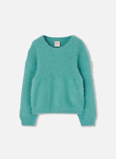 Pull fille Vert 2 - vertbaudet enfant 