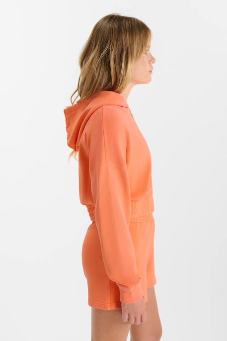 Sweat-shirt agnagi Orange fluo 3 - vertbaudet enfant 