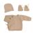Ensemble 3 pièces pour bébé #caab8a+#e0cda9 1 - vertbaudet enfant 