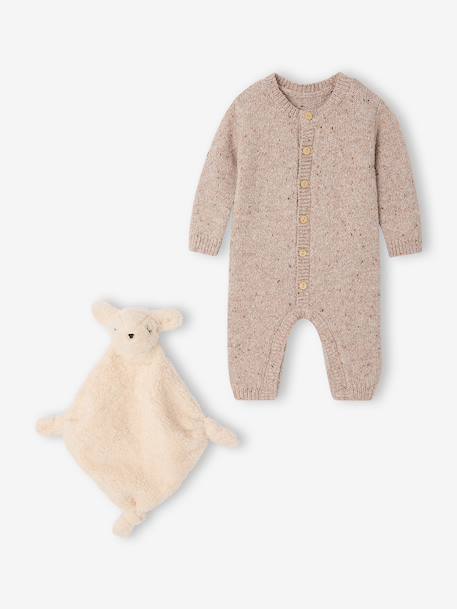Bébé-Ensemble-Ensemble combinaison et doudou naissance