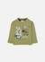 T-shirt garçon en maille imprimé ours aventure Vert 2 - vertbaudet enfant 