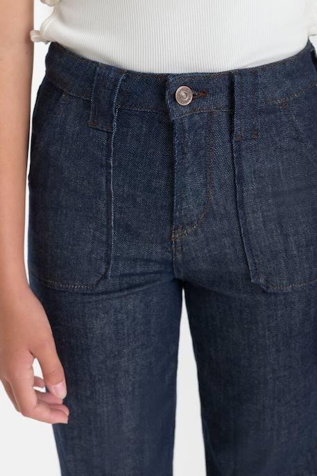 Jeans  flare, longueur 34 Blue 6 - vertbaudet enfant 