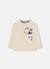 T-shirt garçon en maille imprimé panda Blanc 2 - vertbaudet enfant 
