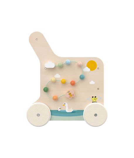 Chariot en bois pour pousser et jouer farmer’s funday Farmers funday 3 - vertbaudet enfant 