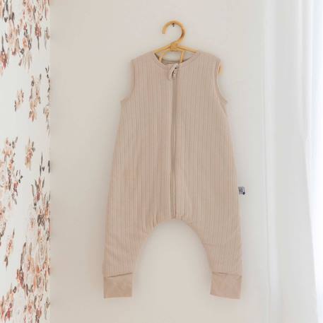 Turbulette à pieds bébé #a0b5a5+#e0cda9 9 - vertbaudet enfant 