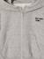 Ensemble jogging fille sweat zippé gris chiné 10 - vertbaudet enfant 