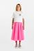Jupe evasée, patineuse olenagi Pink fluo 2 - vertbaudet enfant 