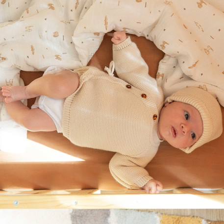 Ensemble 3 pièces pour bébé #caab8a+#e0cda9 7 - vertbaudet enfant 