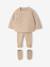 Ensemble 3 pièces naissance mixte beige chiné 1 - vertbaudet enfant 