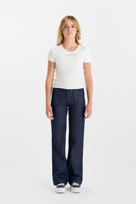 Jeans  flare, longueur 34 Blue 2 - vertbaudet enfant 