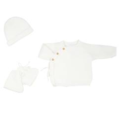 -Trousseau naissance bébé en maille