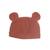 Bonnet en maille avec des petites oreilles #a0b5a5+#b27068+#caab8a+#e0cda9 3 - vertbaudet enfant 