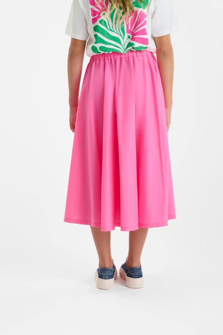 Jupe evasée, patineuse olenagi Pink fluo 4 - vertbaudet enfant 