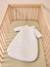 Gigoteuse velours manches amovibles` beige chiné 1 - vertbaudet enfant 
