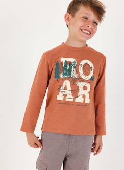 Garçon-T-shirt, polo, sous-pull-T-shirt garçon imprimé aventure