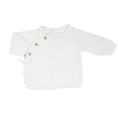 Brassière bébé en maille #a0b5a5+#b27068+#d6bab2+#ffffff 12 - vertbaudet enfant 