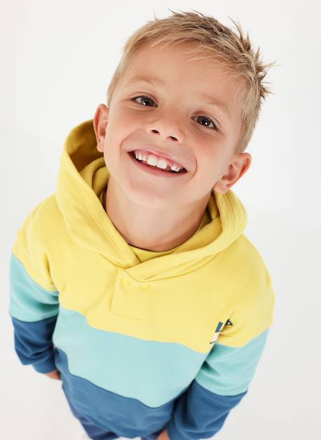 Garçon-Sweat-shirt garçon en molleton à capuche