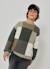 Pull garçon patchwork Blanc 1 - vertbaudet enfant 