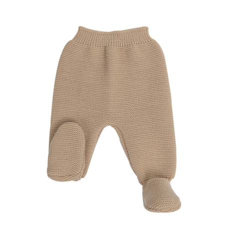 Pantalon bébé maille #caab8a+#e0cda9 1 - vertbaudet enfant 