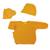 Trousseau naissance bébé en maille #a0b5a5+#b27068+#edbe00+#ffffff 10 - vertbaudet enfant 
