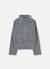 Veste fille en molleton avec fermeture éclair Gris 2 - vertbaudet enfant 