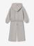 Ensemble jogging fille sweat zippé gris chiné 9 - vertbaudet enfant 