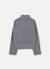 Veste fille en molleton avec fermeture éclair Gris 3 - vertbaudet enfant 