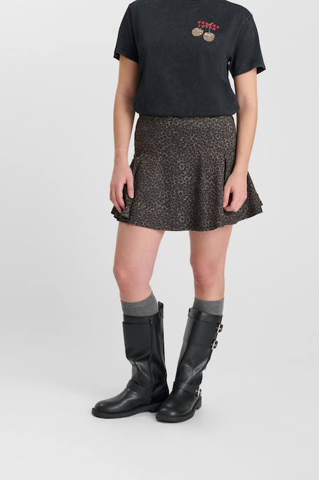 Fille-Jupe evasée, patineuse sidogi