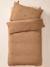 Parure housse de couette gaze NUTTY cappuccino 1 - vertbaudet enfant 