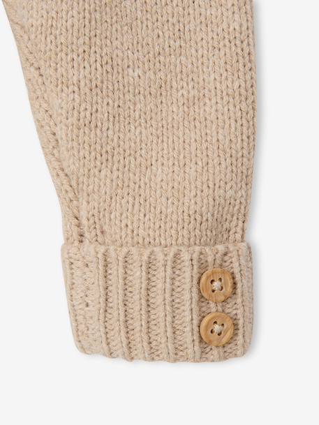 Ensemble 3 pièces naissance mixte beige chiné 8 - vertbaudet enfant 