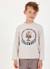 T-shirt garçon maille imprimé aventure Beige 1 - vertbaudet enfant 