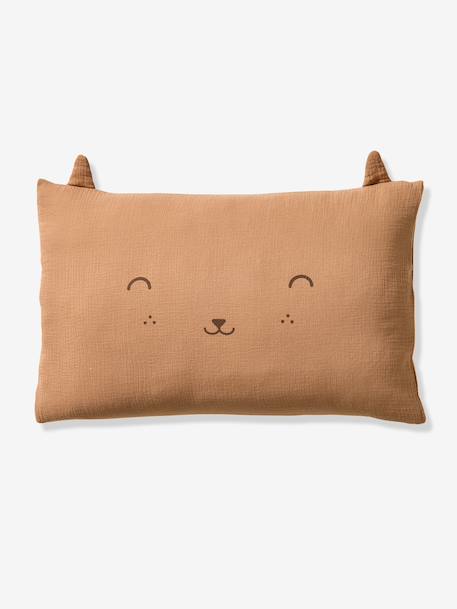 Parure housse de couette gaze NUTTY cappuccino 2 - vertbaudet enfant 