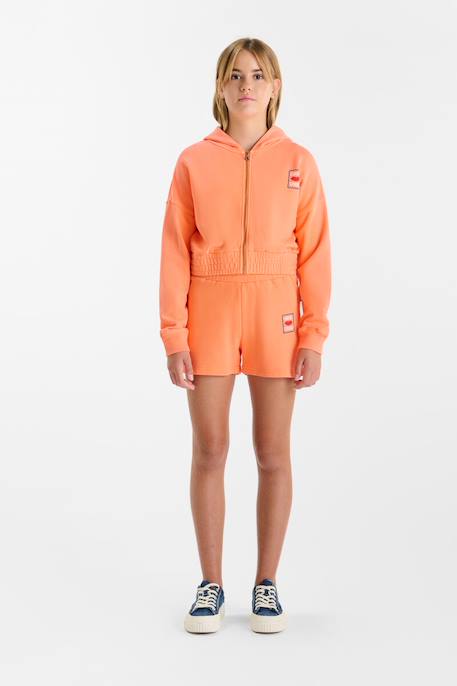 Sweat-shirt agnagi Orange fluo 2 - vertbaudet enfant 