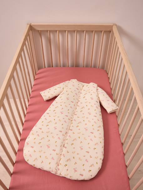 Gigoteuse en gaze de coton Cocotte écru 1 - vertbaudet enfant 