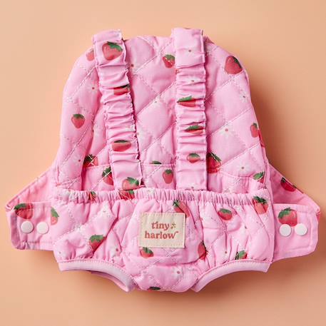 Porte bébé pour poupée fraise Rose, rouge, vert 4 - vertbaudet enfant 