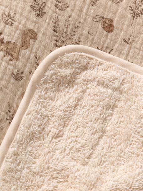 Matelas à langer gaze de coton Nutty ficelle 3 - vertbaudet enfant 