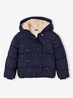 Doudoune à capuche fille  - vertbaudet enfant