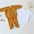 Trousseau naissance bébé en maille #a0b5a5+#b27068+#edbe00+#ffffff 12 - vertbaudet enfant 