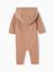 Combinaison bébé à capuche manches longues beige 2 - vertbaudet enfant 