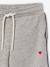 Ensemble jogging fille sweat zippé gris chiné 12 - vertbaudet enfant 