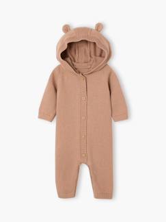 -Combinaison bébé à capuche manches longues