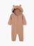 Combinaison bébé à capuche manches longues beige 1 - vertbaudet enfant 