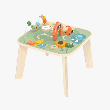 Table d’activité en bois farmer’s funday Farmers funday 2 - vertbaudet enfant 