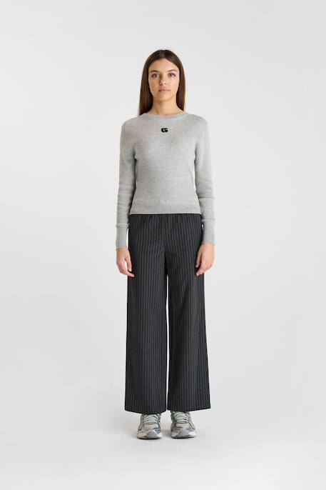 Pull stefygi Grey melange 2 - vertbaudet enfant 