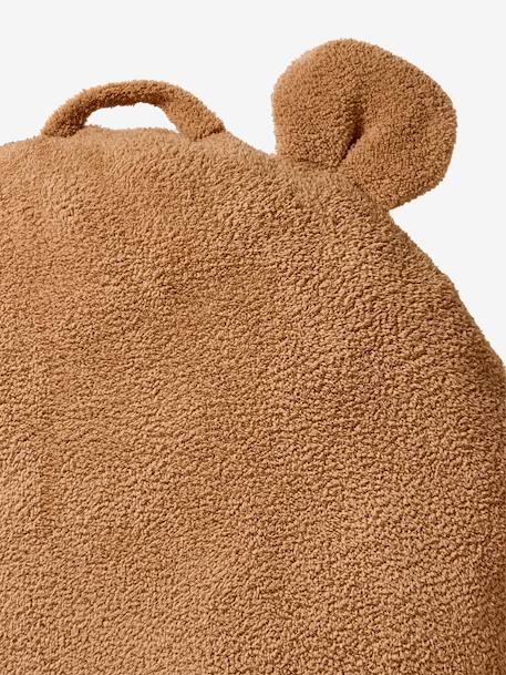 Coussin de sol ourson sherpa beige 5 - vertbaudet enfant 